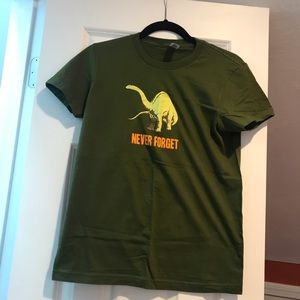 NWOT never forget Dino T-shirt size L